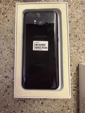 NIB Samsung Galaxy S8+ Black Smartphone 64GB AT&T